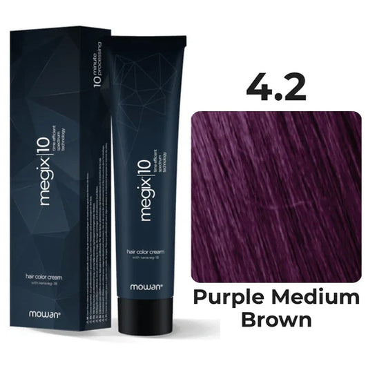 4.2 Purple Medium Brown