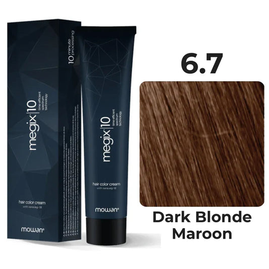 6.7 Dark Blonde Maroon